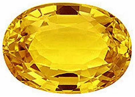 Synthetic Yellow Sapphire