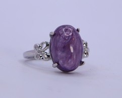 Amethyst Oval Ring